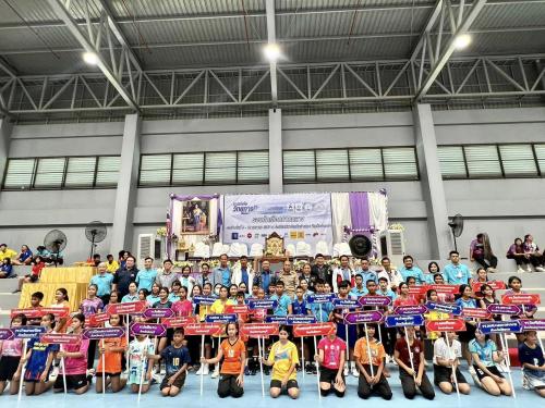 พิธีเปิดการแข่งขันวิทยุการบินฯ มินิวอลเลย์บอล ชิงชนะเลิศแห่งประเทศไทย ครั้งที่ ๒๓ (ปีที่ ๔๑) ประจำปี ๒๕๖๖ รอบคัดเลือกภาคกลาง 