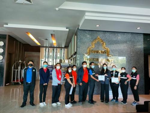 ตรวจประเมินรับรองมาตรฐานโรงแรมที่เป็นมิตรกับสุขภาพและสิ่งแวดล้อม (GREEN Health Hotel) จังหวัดบุรีรัมย์