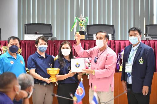 ประชุมผู้จัดการทีมและจับฉลากแบ่งสายการแข่งขันในการแข่งขันกีฬานักเรียน นักศึกษาชิงชนะเลิศแห่งประเทศไทย ประจำปี 2565