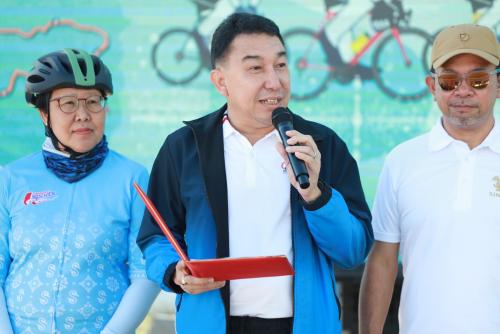 ร่วมเป็นเกียรติพิธีเปิดกิจกรรมการปั่นจักรยาน Chiangrai Road Classic 2023 