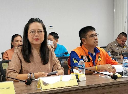 การประชุมคณะกรรมการอำนวยการและคณะกรรมการจัดงานประเพณีสารทไทยกล้วยไข่ และของดีเมืองกำแพง ประจำปี 2566 ครั้งที่ 1/2566
