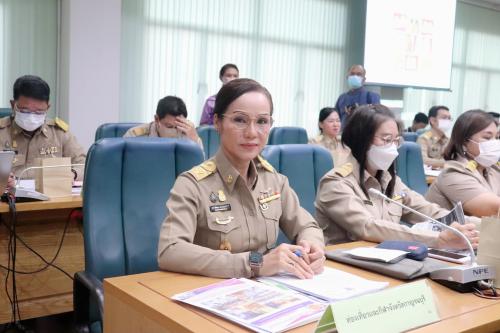 เข้าร่วมการประชุมคณะกรมการจังหวัดกาญจนบุรี หัวหน้าส่วนราชการที่เกี่ยวข้องและภาคเอกชน ประจำเดือนเมษายน 2566