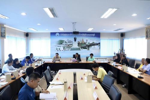 ประชุมเตรียมความพร้อมการจัดการแข่งขันกีฬาและนันทนาการผู้สูงอายุแห่งประเทศไทย ครั้งที่ 16 ประจำปี 2567 “เมืองกาญจน์เกมส์”