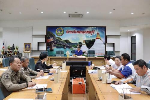 จัดประชุมคณะกรรมการจัดการแข่งขันกีฬาและนันทนาการผู้สูงอายุแห่งประเทศไทย ครั้งที่ 16 ประจำปี 2567 “เมืองกาญจน์เกมส์” ครั้งที่ 1/2567