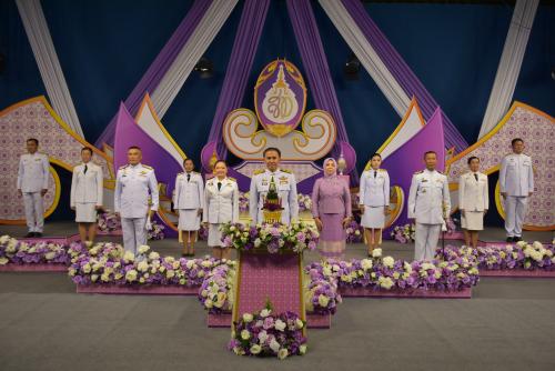  ร่วมบันทึกเทปรายการพิเศษถวายพระพร เนื่องในโอกาสวันเฉลิมพระชนมพรรษา สมเด็จพระนางเจ้าสุทิดา พัชรสุธาพิมลลักษณ พระบรมราชินี 3 มิถุนายน 2566