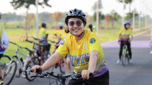 กิจกรรม Chalawan Bike@BuengSiFai Life Park 2024”