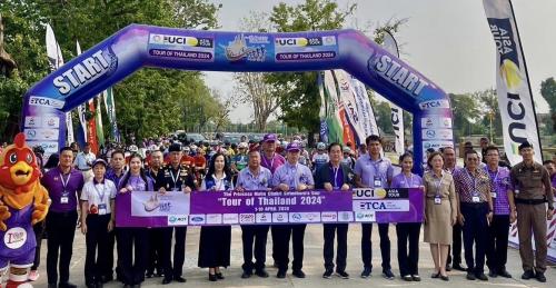 การแข่งขันจักรยานทางไกลนานาชาติเฉลิมพระเกียรติ รายการ The Princess Maha Chakri Sirindhorn’s Cup Tour of Thailand 2024 การแข่งขันใน STAGE 1 ( ประเภททีมหญิง )
