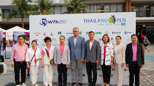 พิธีเปิด การแข่งขันเทนนิสหญิงรายการ “Thailand Open 2024” 