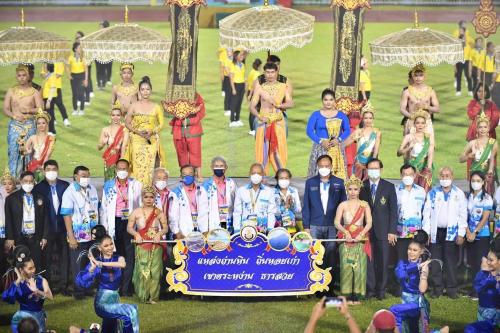เปิดการแข่งขันกีฬาและนันทนาการผู้สูงอายุแห่งประเทศไทย ครั้งที่ 14 ประจำปี 2565 “ทุ้งฟ้าเกมส์” ณ จังหวัดกระบี่ 